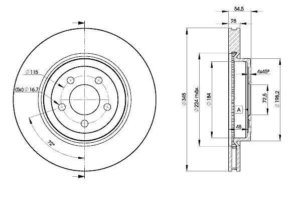 Disc frana