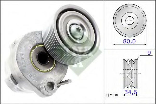 Rola intinzator curea transmisie