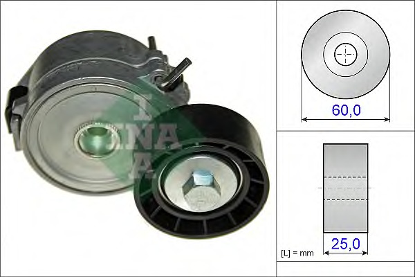 Rola intinzator curea transmisie