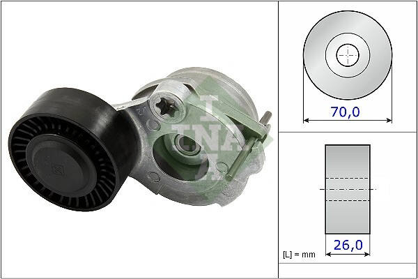 Rola intinzator curea distributie