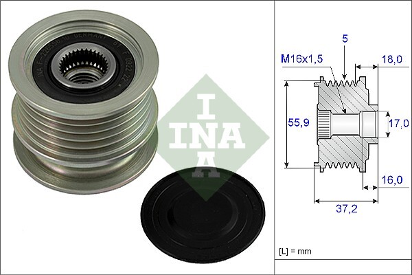 Fulie alternator