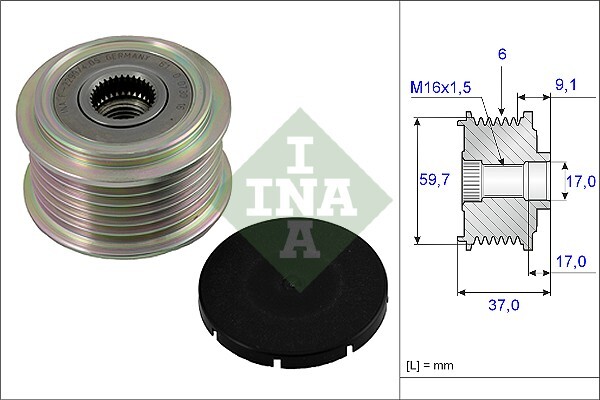 Fulie alternator