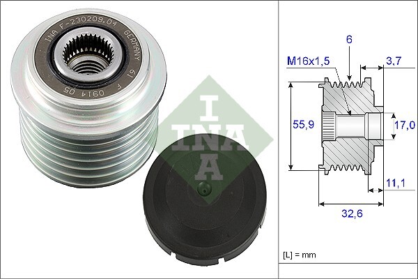 Fulie alternator