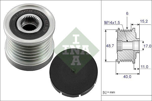 Fulie alternator