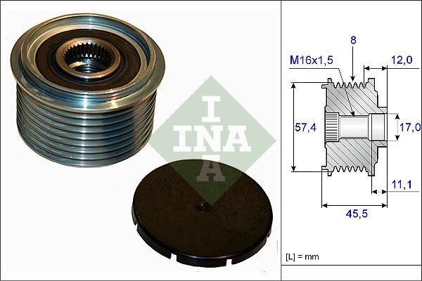 Fulie alternator