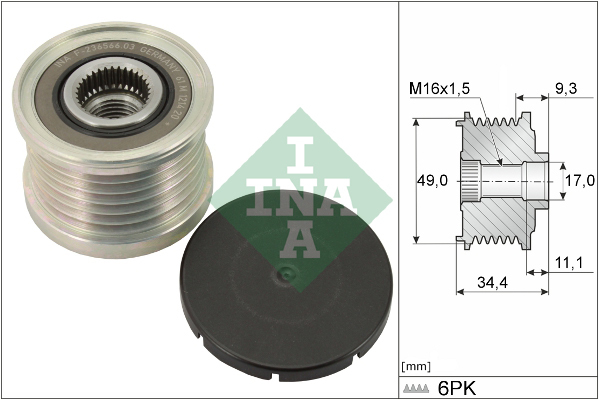 Fulie alternator