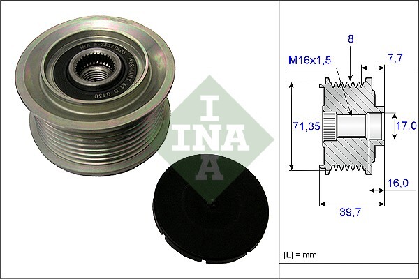 Fulie alternator