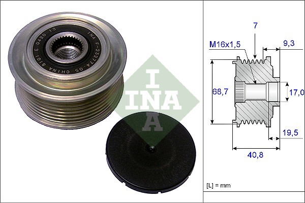 Fulie alternator