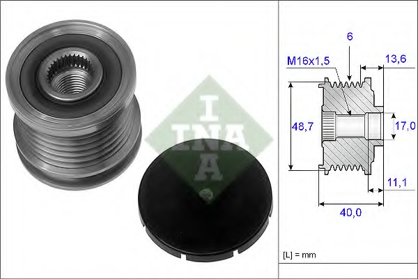 Fulie alternator