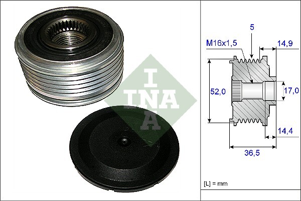 Fulie alternator