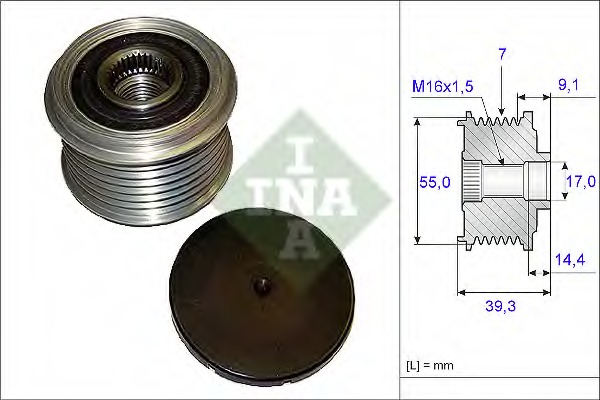 Fulie alternator