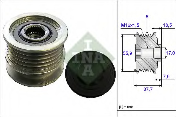 Fulie alternator