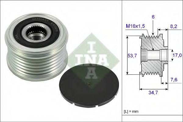 Fulie alternator