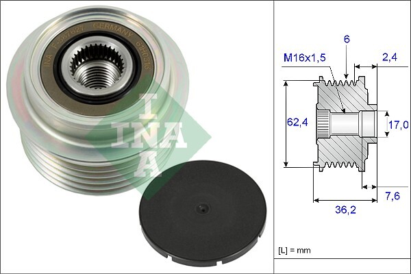 Fulie alternator