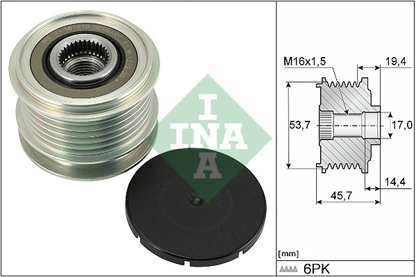 Fulie alternator