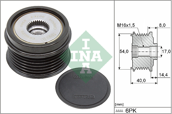 Fulie alternator