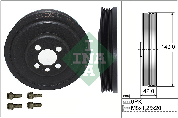 Set fulie arbore cotit