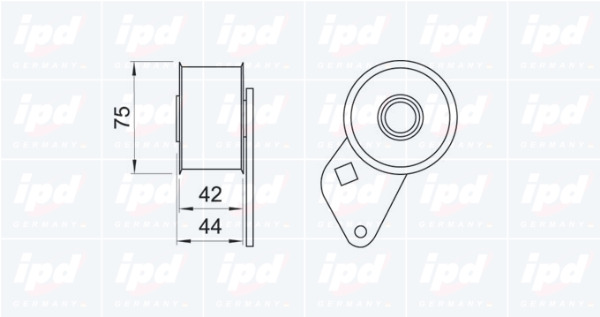 Rola intinzator curea distributie