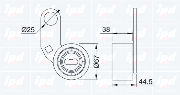 Rola intinzator curea distributie