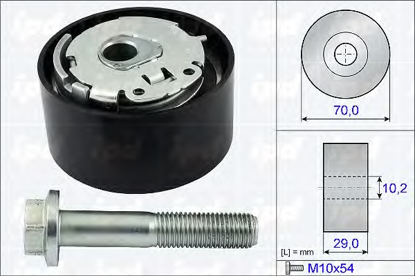 Rola intinzator curea distributie