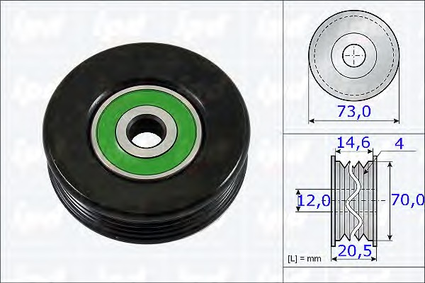 Rola intinzator curea transmisie