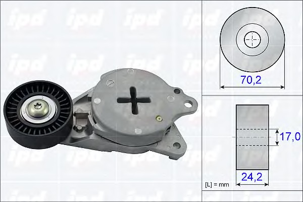 Rola intinzator curea transmisie