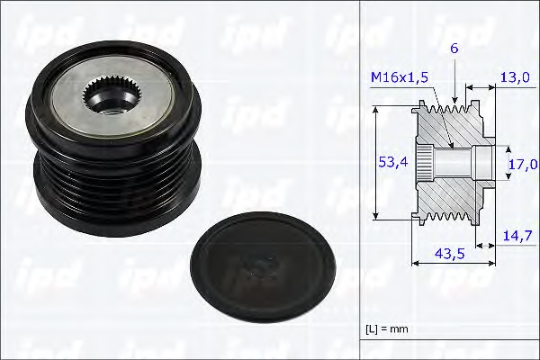 Fulie alternator