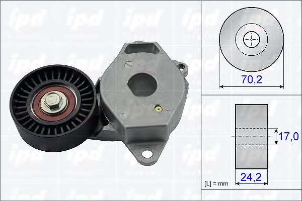 Rola intinzator curea transmisie