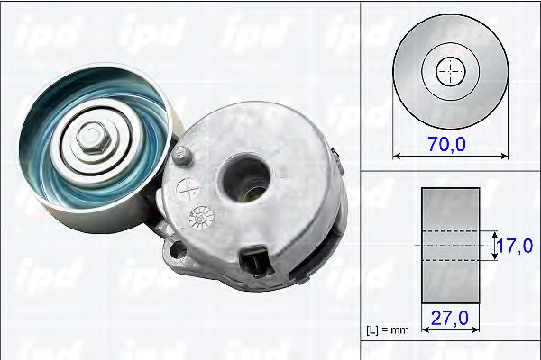 Rola intinzator curea transmisie