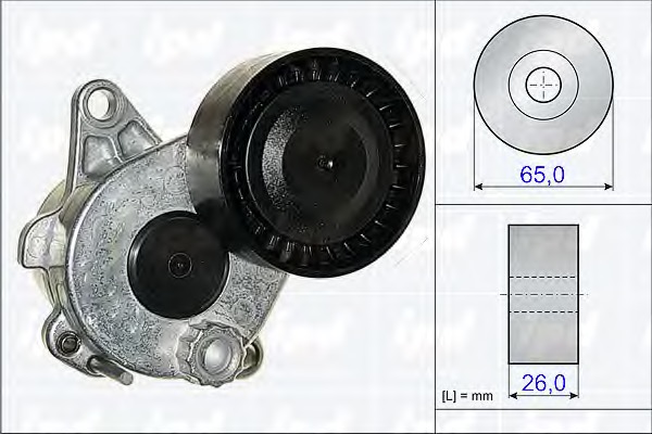 Rola intinzator curea transmisie