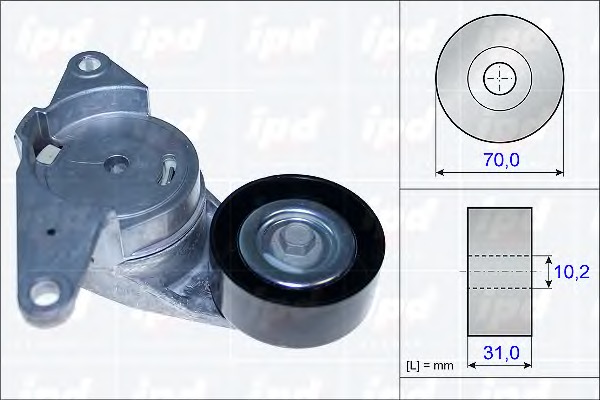 Rola intinzator curea transmisie