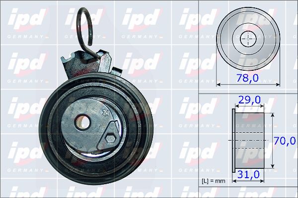 Rola intinzator curea distributie