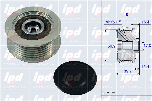 Fulie alternator