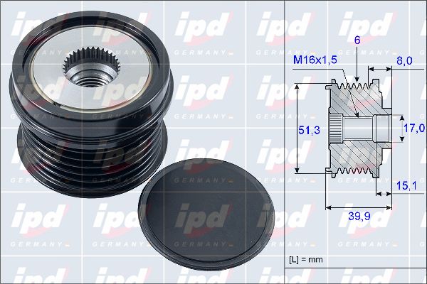 Fulie alternator