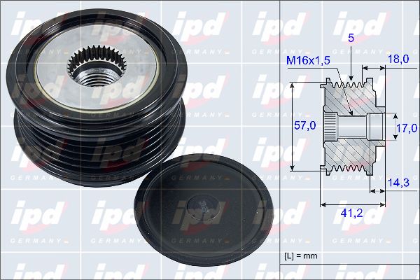 Fulie alternator