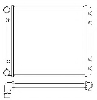 Radiator racire motor