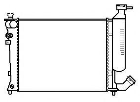 Radiator racire motor