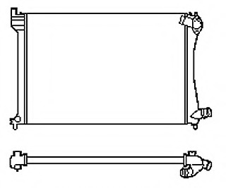 Radiator racire motor