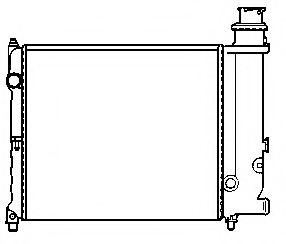 Radiator racire motor