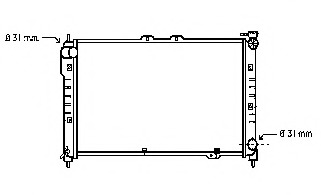 Radiator racire motor