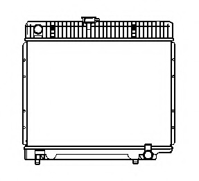 Radiator racire motor