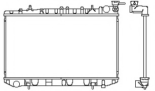 Radiator racire motor