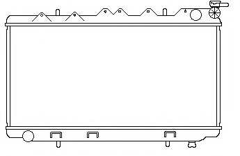 Radiator racire motor