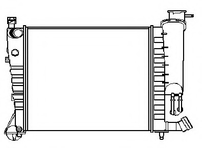 Radiator racire motor