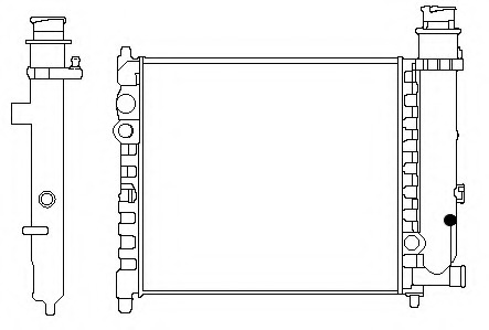 Radiator racire motor