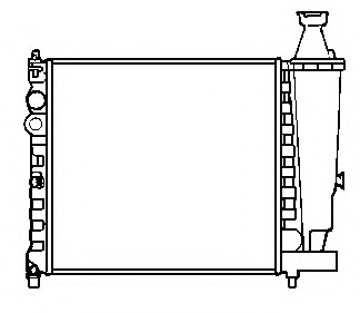 Radiator racire motor