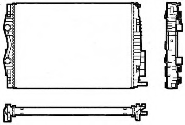 Radiator racire motor