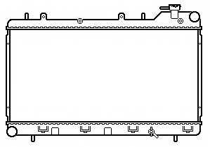 Radiator racire motor