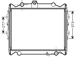 Radiator racire motor