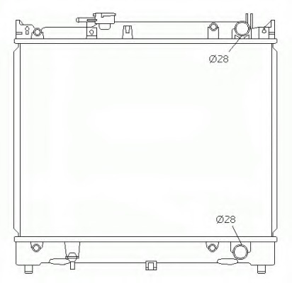 Radiator racire motor